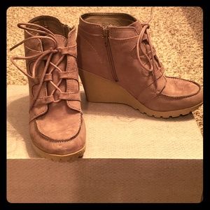 Wedge Booties